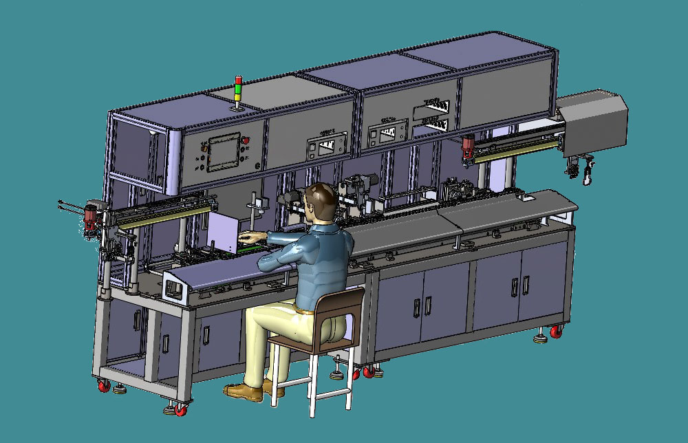 自動噴膠固化模組